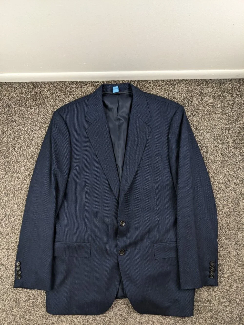2020 J Crew Suit Ludlow 42R Slim Fit Four Season Wool Mini Herringbone 36x30